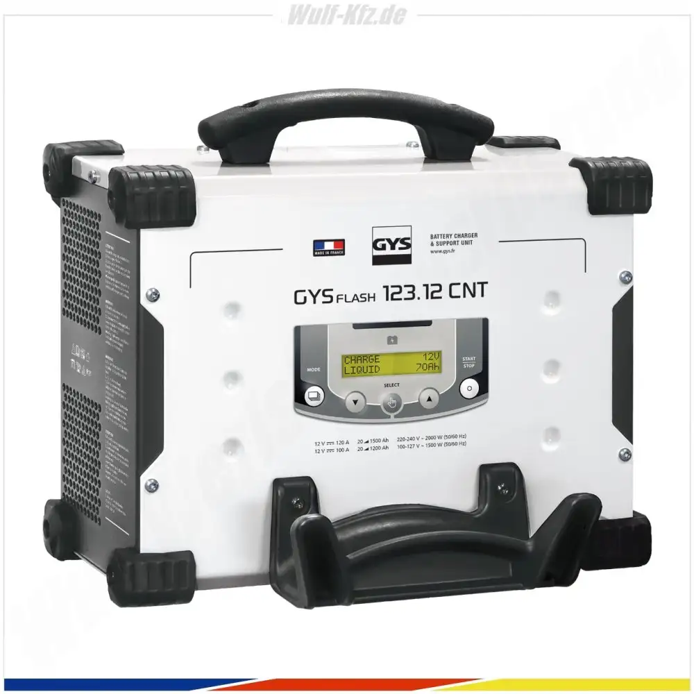 GYS Batterieladegerät / Ladegerät Gysflash 123.12 CNT FV